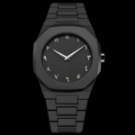 CZA Black Silver Aura Watch