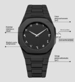 CZA Black Silver Aura Watch - Image 2