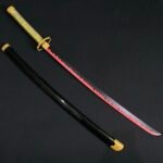 Demon Slayer Yoriichi Tsugikuni iconic Cosplay Replica Premium Life Size Wooden Katana [104 CM] || DEMON SLAYER