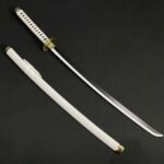 One Piece Rorono Zoro White Wado Ichimonji Cosplay Replica Premium Life Size Wooden Katana [104 CM] || ONE PIECE