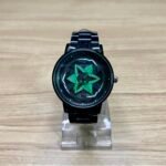 Mangekyou Sharingan Green Quartz Waterproof Watch - Naruto Anime Edition