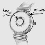 Magneto Metal Black Watch - Image 5